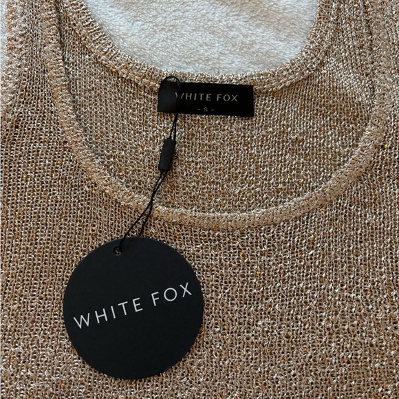 White Fox Champagne Sequin Knit Set - Picture 4 of 6
